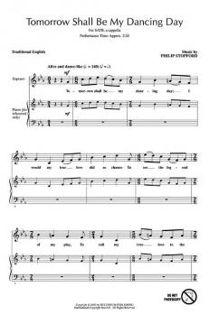 Tomorrow Shall Be My Dancing Day (Philip Stopford) 