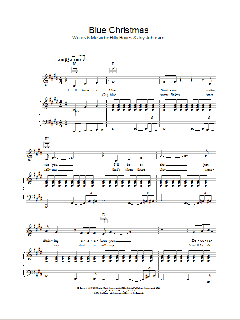 Blue Christmas von Elvis Presley (Download) 