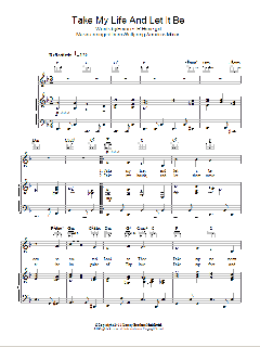 Take My Life And Let It Be von Wolfgang Amadeus Mozart (Download) 