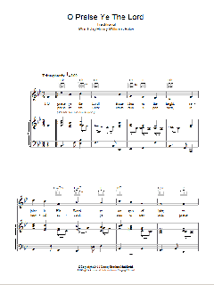 O Praise Ye The Lord von Traditional (Download) 