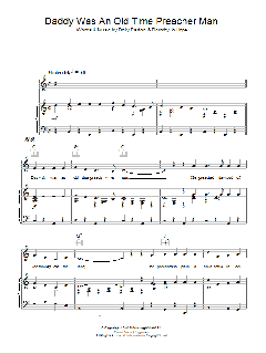 Daddy Was An Old Time Preacher Man von Dolly Parton (Download) 