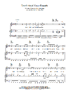 Don't Hold Your Breath von Nicole Scherzinger (Download) 