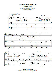 You Must Love Me von Madonna (Download) 