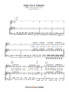 Katy On A Mission von Sammy Cahn (Download) 