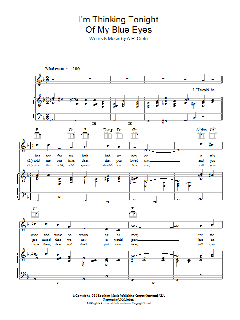 I'm Thinking Tonight Of My Blue Eyes von Gene Autry (Download) 