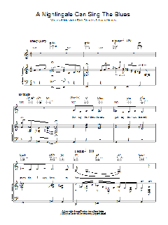 A Nightingale Can Sing The Blues von Peggy Lee (Download) 