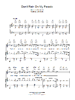 Don't Rain On My Parade von Bob Merrill (Download) 