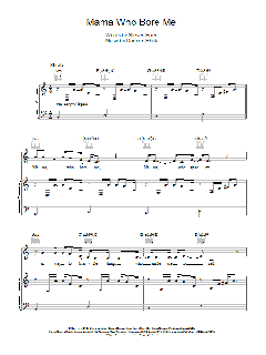 Mama Who Bore Me von Duncan Sheik (Download) 