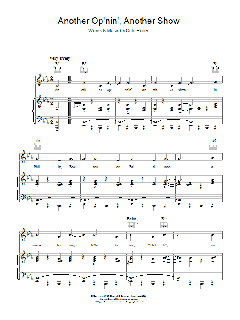 Another Op'nin', Another Show von Cole Porter (Download) 