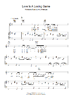 Love Is A Losing Game von Amy Winehouse (Download) 