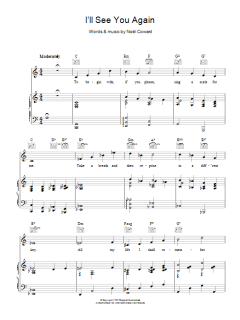 I'll See You Again von Noel Coward (Download) 