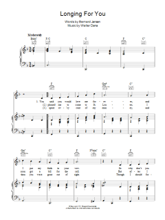 Longing For You von Vic Damone (Download) 