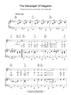 The Maharajah Of Magador von Vaughn Monroe (Download) 