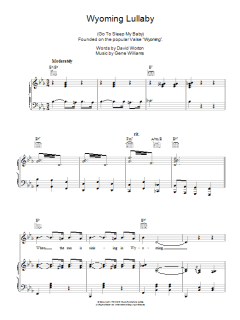 Wyoming Lullaby von Alma Cogan (Download) 