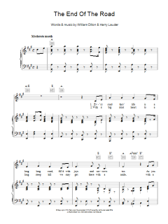 The End Of The Road von Harry Lauder (Download) 