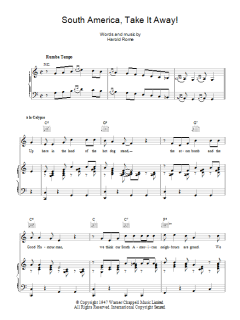 South America, Take It Away! von Bing Crosby (Download) 