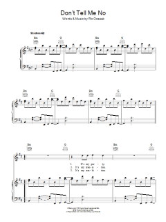 Don't Tell Me No von Sergei Rachmaninow (Download) 