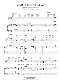 Let's Do It (Let's Fall In Love) von Cole Porter (Download) 