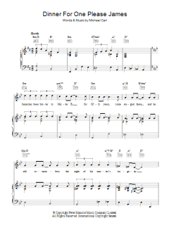 Dinner For One Please James von Michael Carr (Download) 