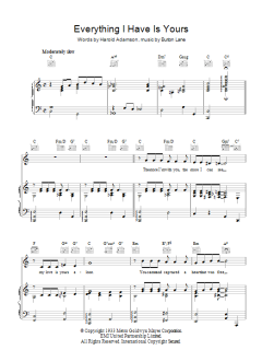 Everything I Have Is Yours von Billy Eckstine (Download) 