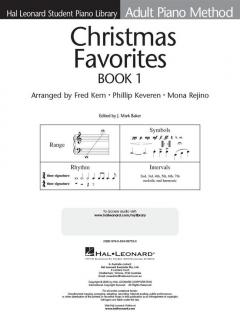 Adult Piano Method - Christmas Favorites Book 1 