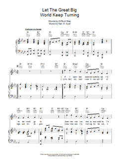 Let The Great Big World Keep Turning von Willie Dixon (Download) 