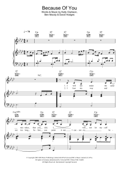 Because Of You von Kelly Clarkson (Download) 