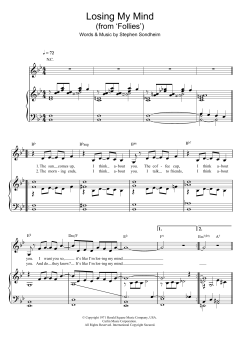Losing My Mind von Stephen Sondheim (Download) 