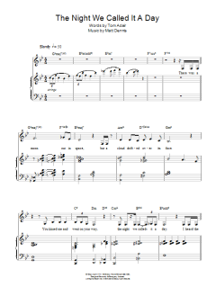 The Night We Called It A Day von Diana Krall (Download) 