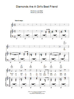 Diamonds Are A Girl's Best Friend von Marilyn Monroe (Download) 