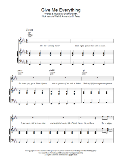 Give Me Everything (Tonight) von Henri Bertini (Download) 