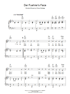 Der Fuehrer's Face von Oliver Wallace (Download) 