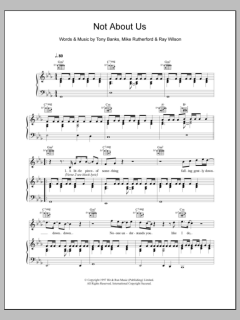 Not About Us von Genesis (Download) 