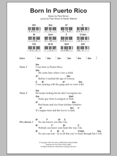 Born In Puerto Rico von Paul Simon (Download) 