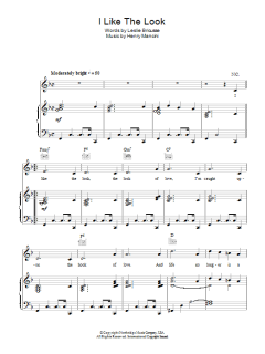I Like The Look von Henry Mancini (Download) 