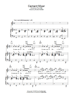 Cement Mixer von Edvard Grieg (Download) 