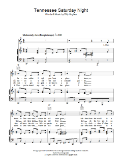 Tennessee Saturday Night von Pat Boone (Download) 