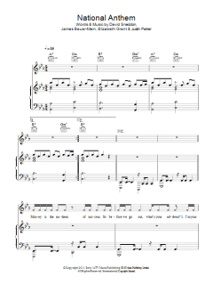 National Anthem von Lana del Rey (Download) 