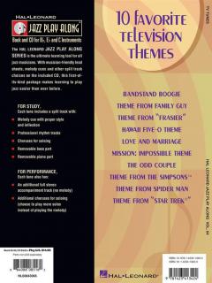 Jazz Play-Along Vol. 64: TV Tunes im Alle Noten Shop kaufen