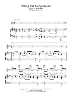 Kicking The Gong Around von Harold Arlen (Download) 