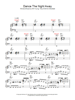 Dance The Night Away von Will Young (Download) 