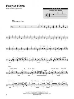 Drum Play-Along Vol. 11: Jimi Hendrix Smash Hits (Jimi Hendrix) 