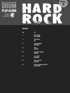 Drum Play-Along Vol. 3: Hard Rock 
