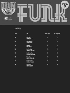 Drum Play-Along Vol. 5: Funk 