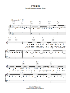 Twilight von Vanessa Carlton (Download) 