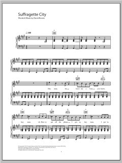 Suffragette City von David Bowie (Download) 