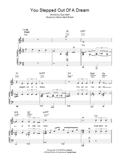 You Stepped Out Of A Dream von Nacio Herb Brown (Download) 