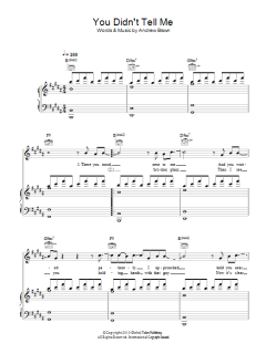 You Didn't Tell Me von Lawson (Download) 