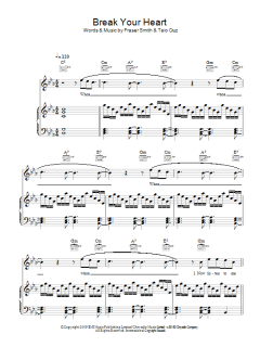 Break Your Heart von Taio Cruz (Download) 