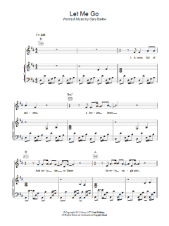 Let Me Go von Gary Barlow (Download) 